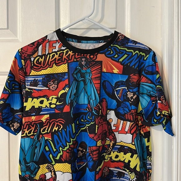 NWOT Men’s OH SNAP! Drill Clothing Co. Graphic T-Shirt Retro Comic Art Size M - Picture 3 of 7